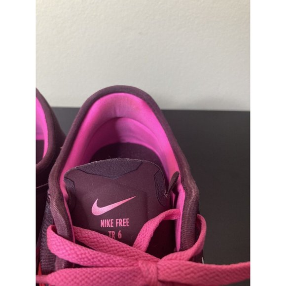 Nike Free TR 6 Womens Running Training Shoes Pink Size 10 Used - Picture 10 of 12